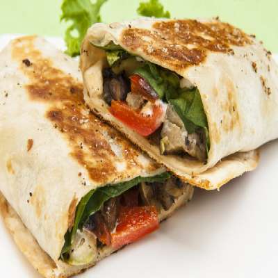 Royal Grilled Veg Wrap With Cheese