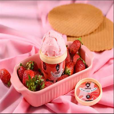 Real Strawberry-Low Calarie (100 Ml)