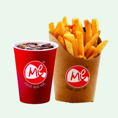 French Fries (R)+ Soft Drink