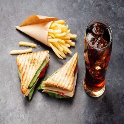 Veg Cheese Sandwich + Cold Drink 250Ml