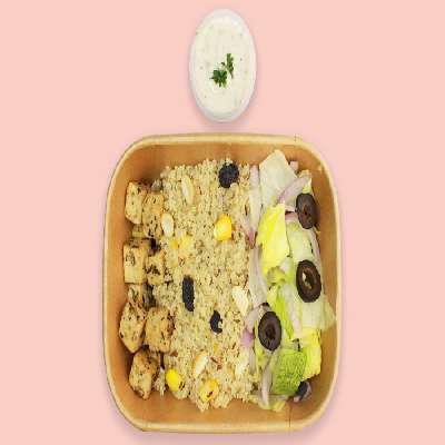 Garlic Herb Tofu Quinoa Protein Meal