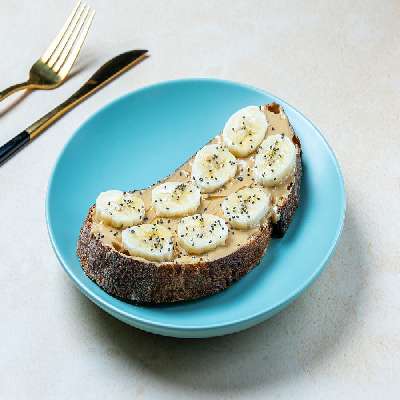 Peanut Butter & Banana Sourdough Toast