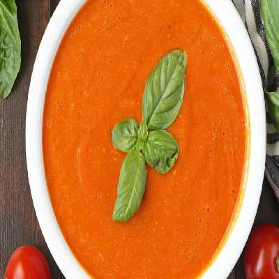 Veg Tomato Basil Soup