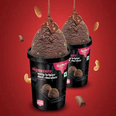 Nutty Belgian Dark Chocolate Cup [125ML] (Pack Of 2)