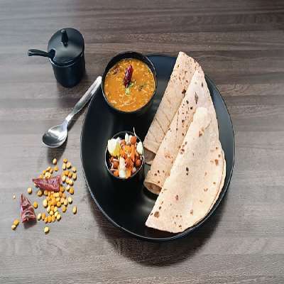 Fit Dal Fry With 3 Multi Grain Wheat Phulka