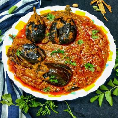 Dhaba Style Baingan Masala