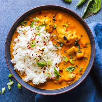Thai Curry With Rice