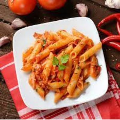 Veg Spaghetti Alrerdo (Spicy White Sauce & Cheese)