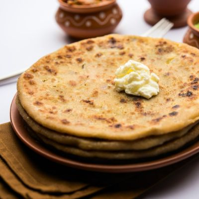 Butter Gobi Paratha