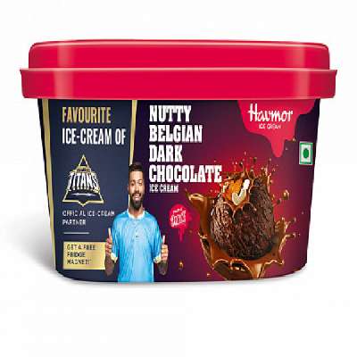 Havmor Nutty Belgian Dark Chocolate [ 1 Tub, 750 Ml]