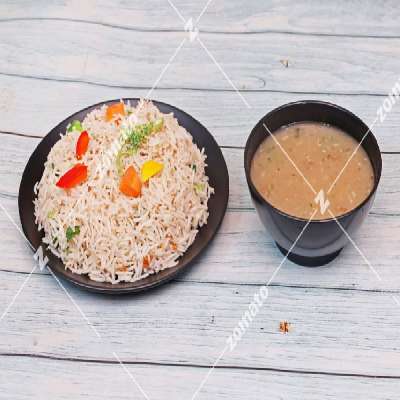 Veg Korean Rice With Gravy