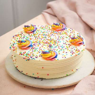 Rainbow Cake Half Kg