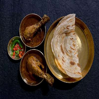 Paratha 2 & Chicken Kosha 2 Pc