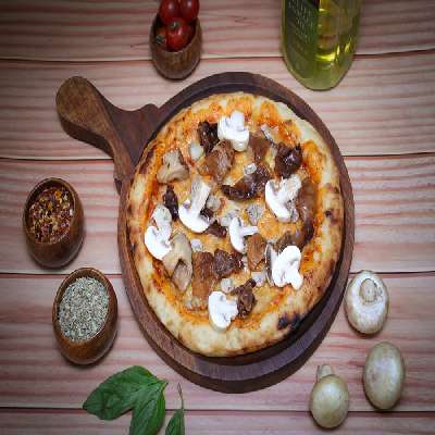 Mushroom Delight Pizza [15 Inch]