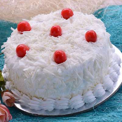 Eggless White Forest Cake [450 Grams]