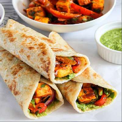 Paneer Chilly Roll