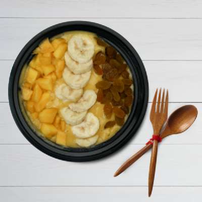 Mango Banana Netflix Smoothie Dessert Bowl (Banganapalli)