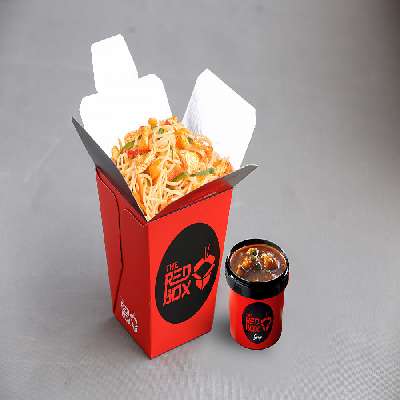 Chicken Schezwan Noodles + Schezwan Chicken (Gravy)