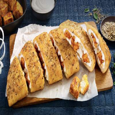 Panner Tikka Garlic Bread