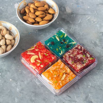 ICE HALWA ASSORTED PACK 500GMS