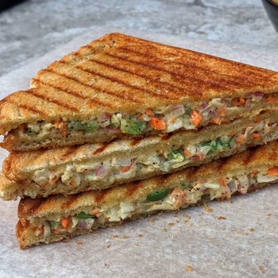 Open Tandoori Sandwich