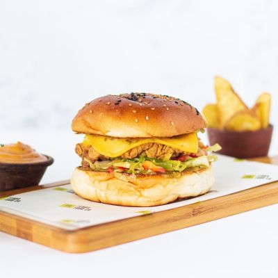 High On Chicken Burger