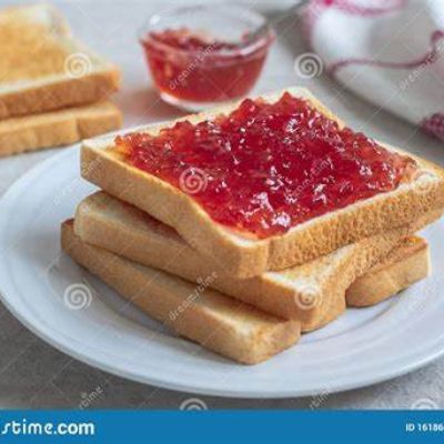 Bread Butter And Jam Toast