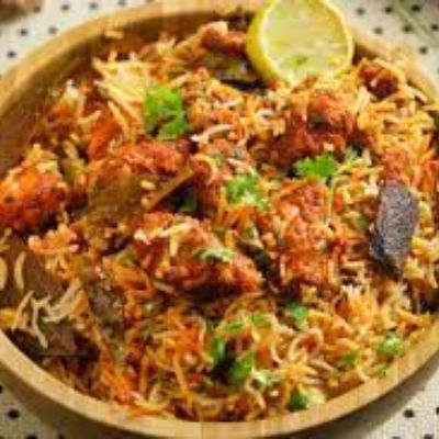 Kolkata Chicken Biryani [Large] + Murgi Kosha [4 Pieces]