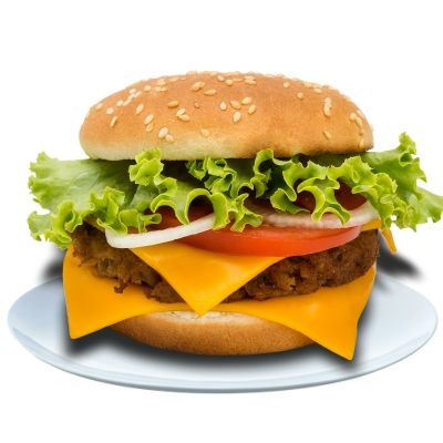 Crispy Veg Double Patty Burger