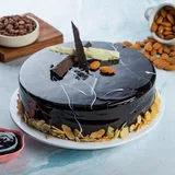 Roasted Almond Chocolate Cake 100221