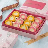 Strawberry & Mango Mawa Slice 12 Pcs