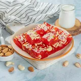 Strawberry Karachi Halwa