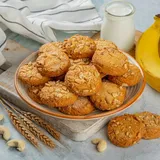 Banana Cashew Cookies