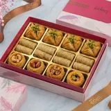 102 Assorted Baklawa Sweets 12 Pcs