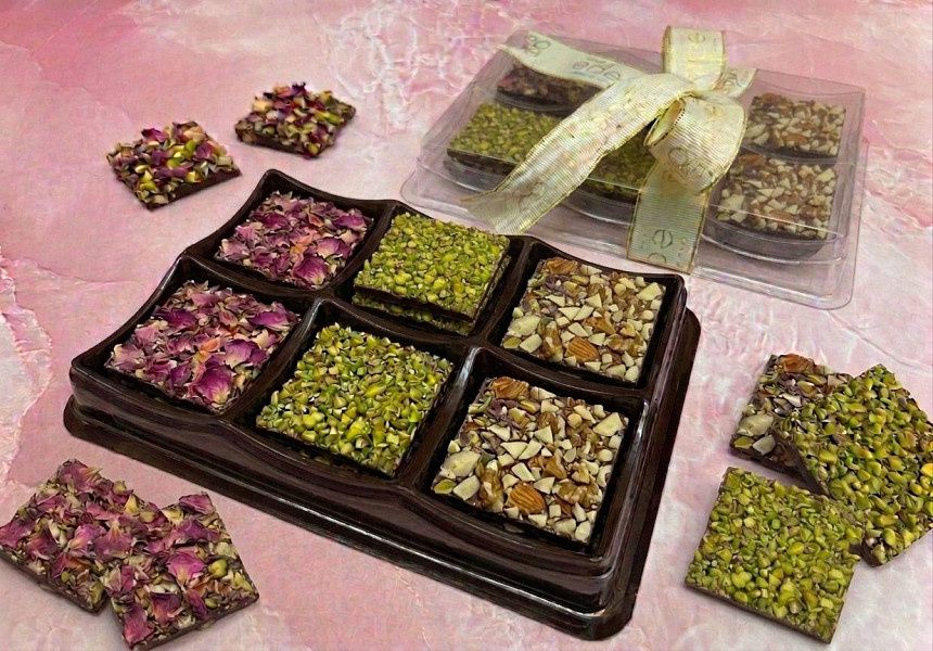 Assorted Chocolate Brittle 6 Pcs