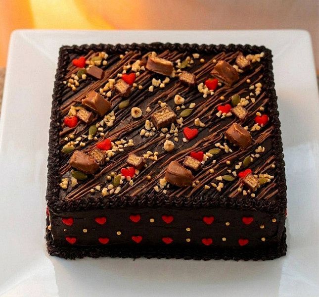 Roasted Almond Chocolate Cake 109016 (1Kg)