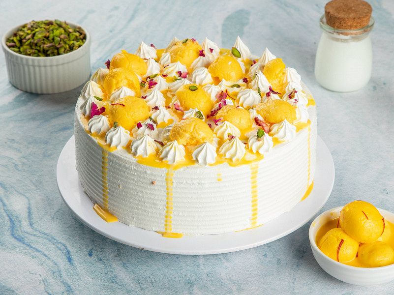 Rasmalai Cake