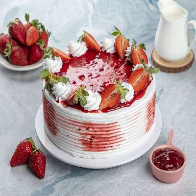 Strawberry Cake Blossom