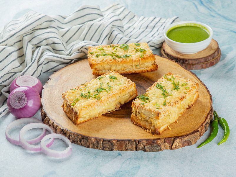 Chicken Sandwich Kabab