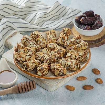 Almond Dates Roll