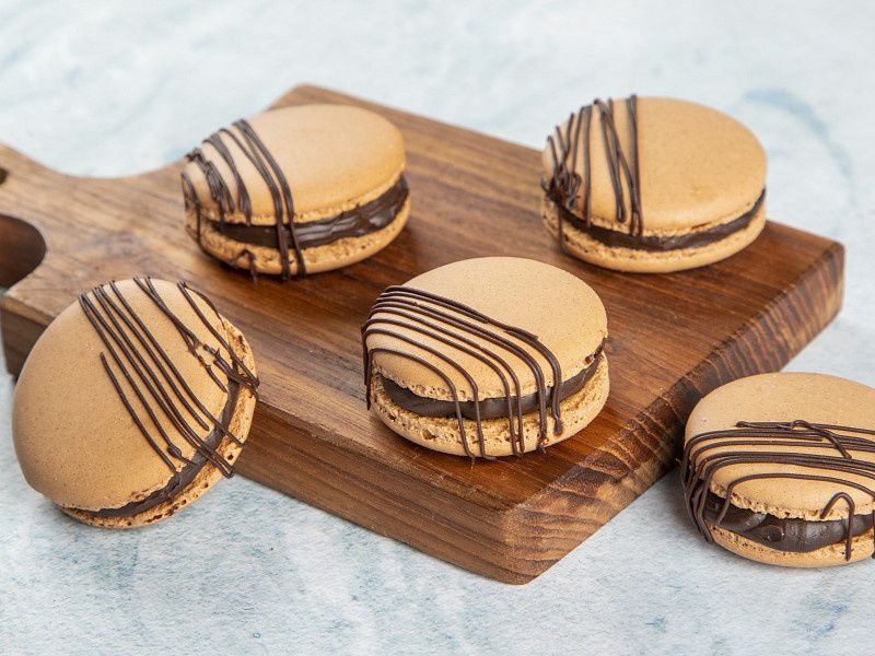 Dark Chocolate Macroon