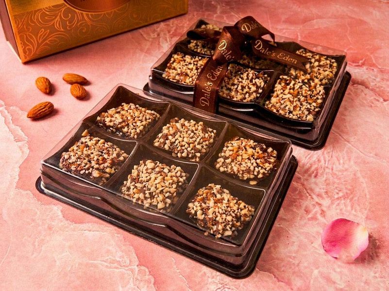 Almond Chocolate Brittle 6 Pcs