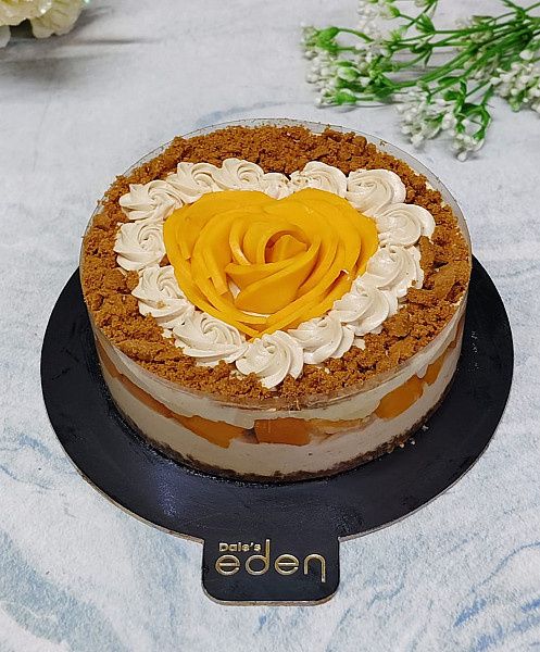 Mothers Day Biscoff Mango Cheese Cake 600Gm