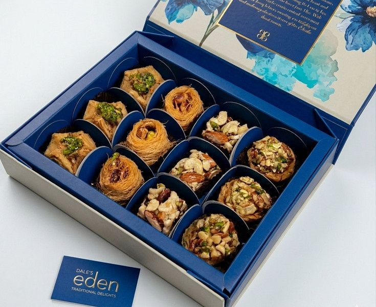 Assorted Baklawa 12 Pcs 10111