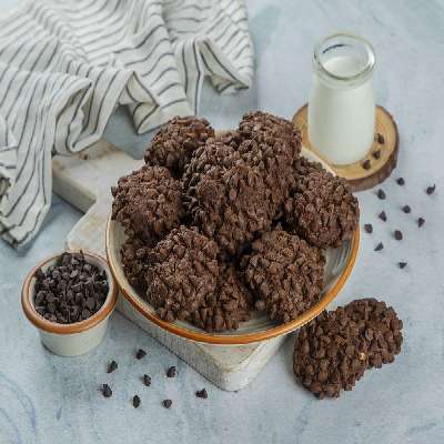 Choco Melting Moment Cookies 250Gm