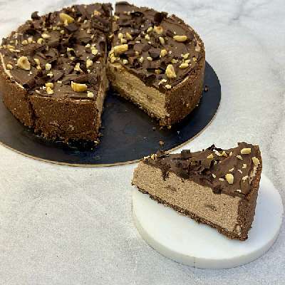 Nutella Cold Cheesecake Slice