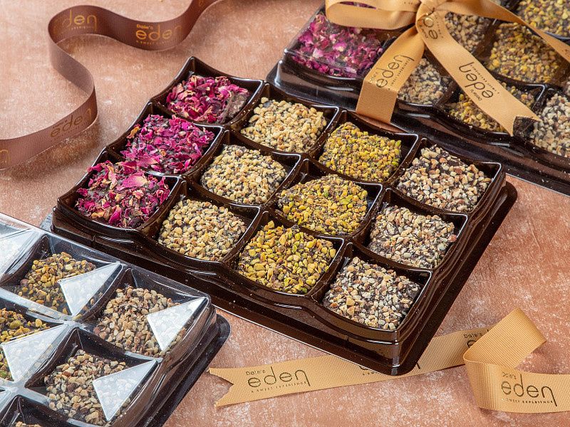 Assorted Chocolate Brittle 12 Pcs