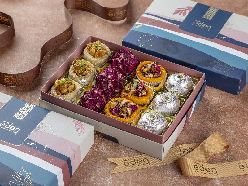 Assorted Dry Fruit Sweet 12 Pcs