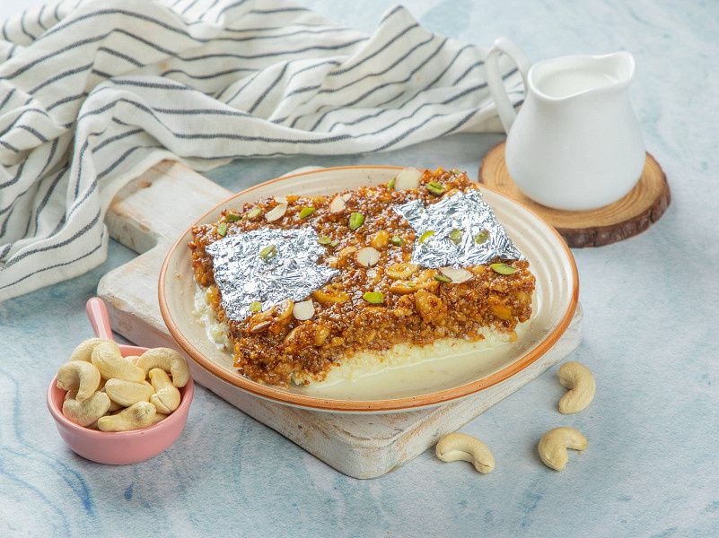 Dry Fruit Malai Burfi