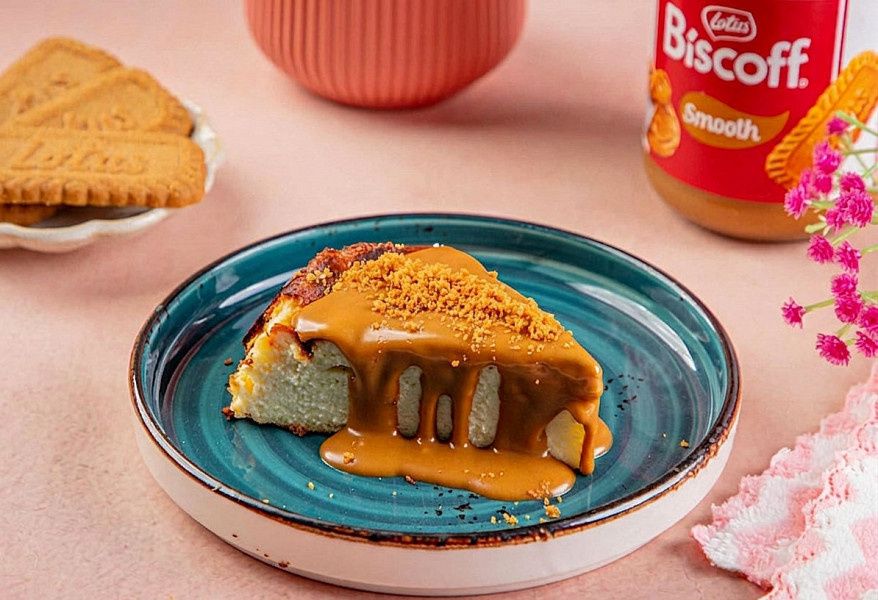 Lotus Burnt Basque Cheesecake Pastry